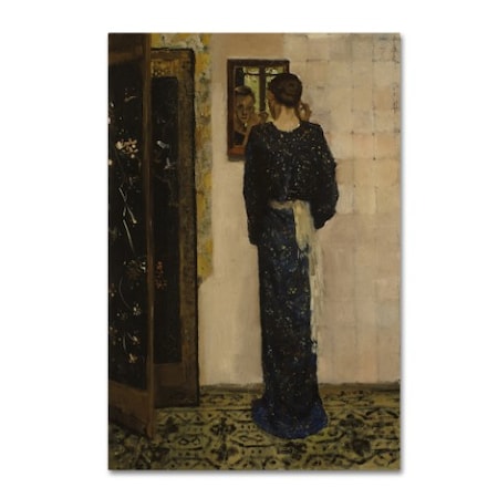 George Breitner 'The Earring' Canvas Art,30x47